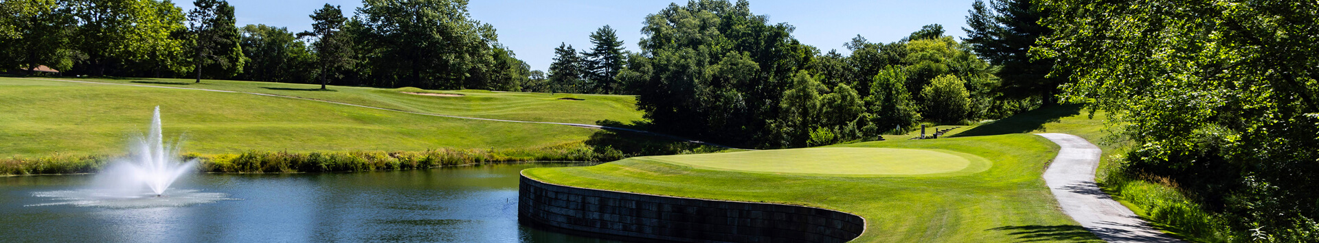 Indian Bluff Golf Course course and pond