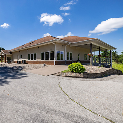 Clubhouse at Indian Bluff Golf Course