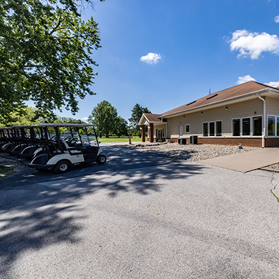 Indian Bluff Golf Course's clubhouse
